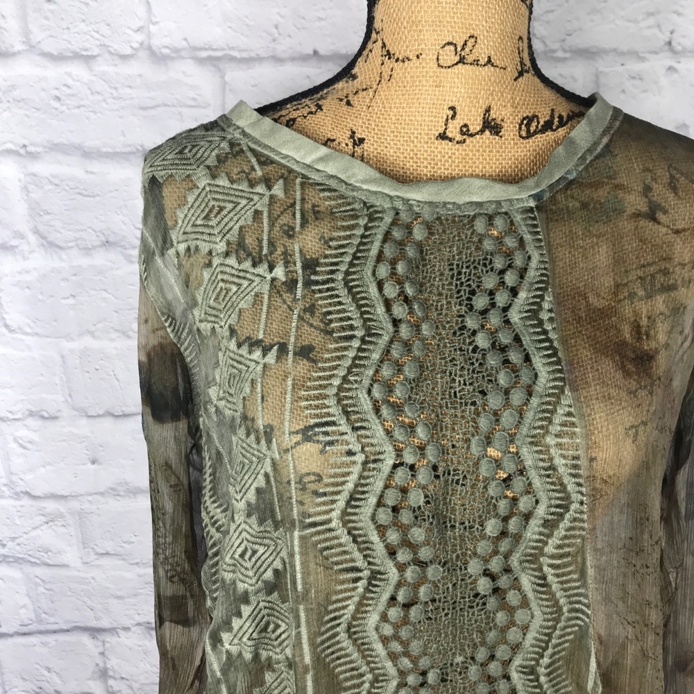 100% Silk Flowy Cover Up